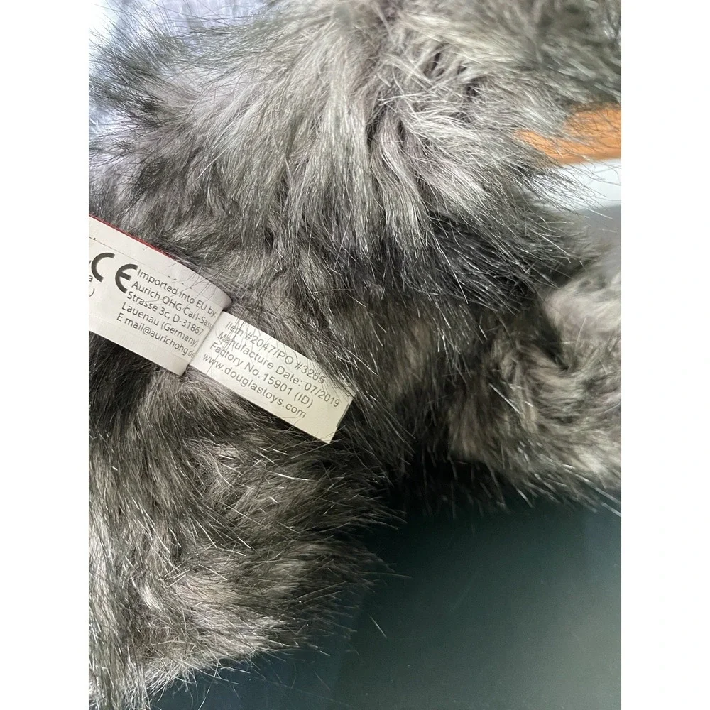 DOUGLAS Hazel CAIRN TERRIER Plush Gray Dog Stuffed Animal RETIRED #2047